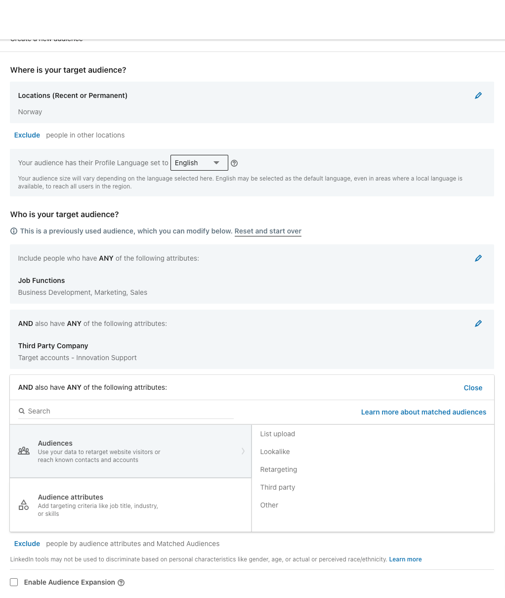 linkedin-audience