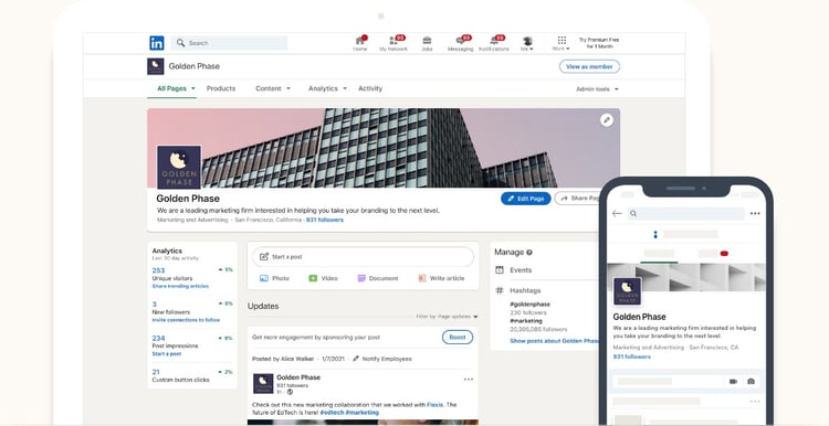 linkedin-company-page