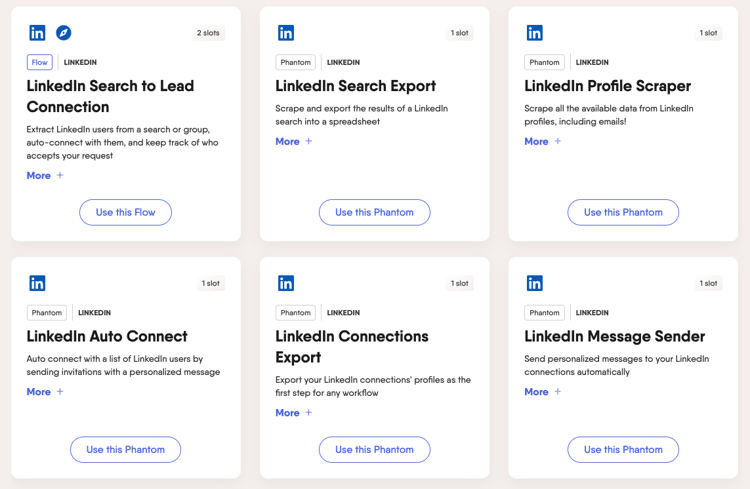 linkedin-phantombuster